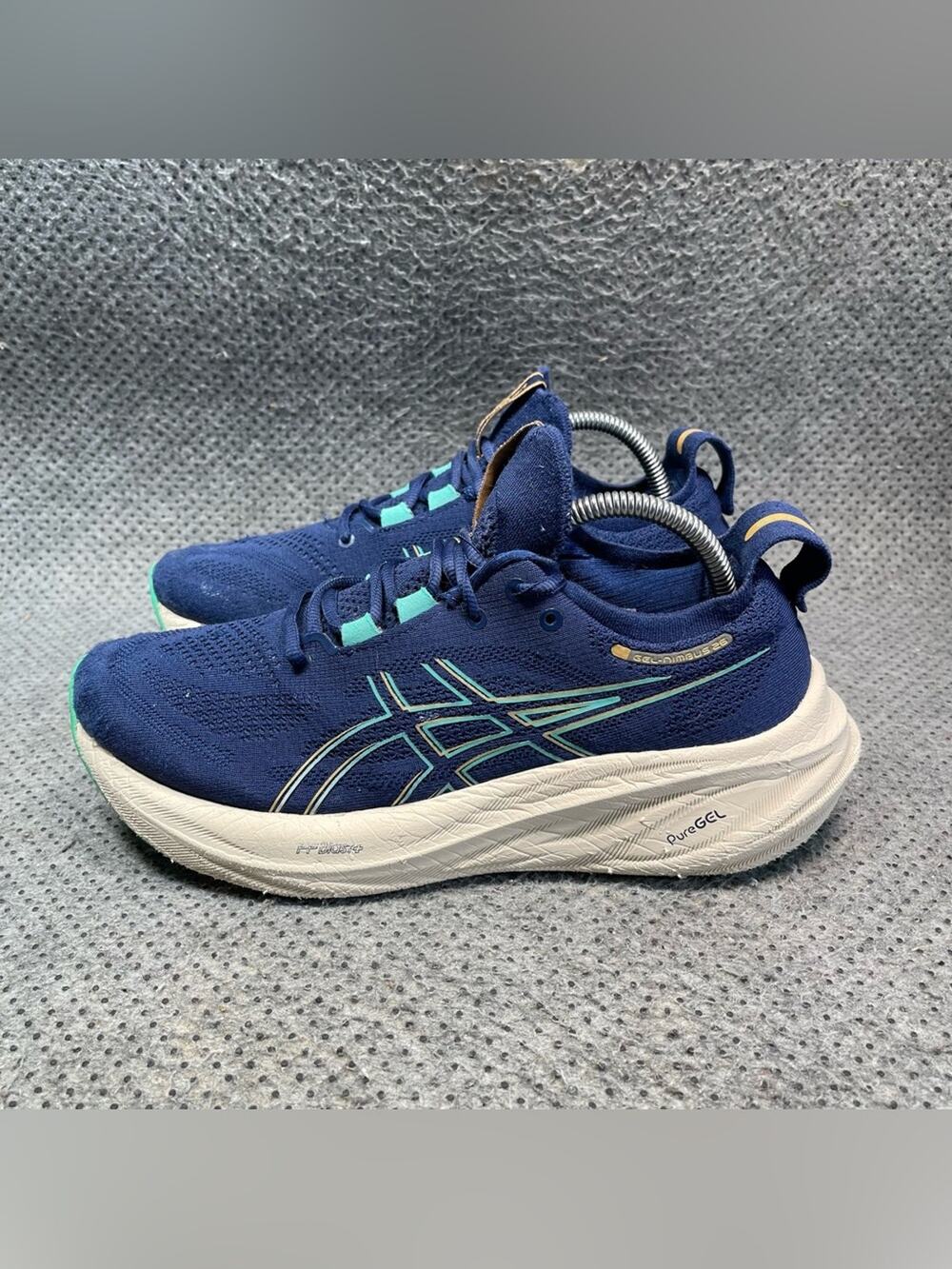 Asics Gel-Nimbus 26 Blue Running Shoes Size 10 Women’s